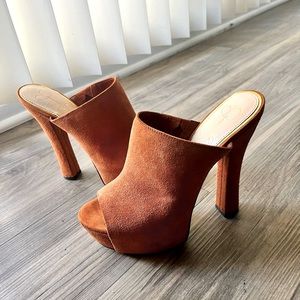 Jessica Simpson Platform Mules